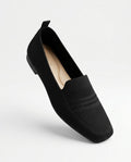 Mocassins en maille tricotée